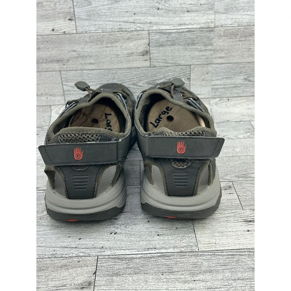 Teva Water Sandals Hiking Sport Quick Dry Breathable Men Size 9‎ Brown Gray